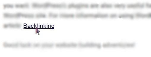 Backlinking: Why and How